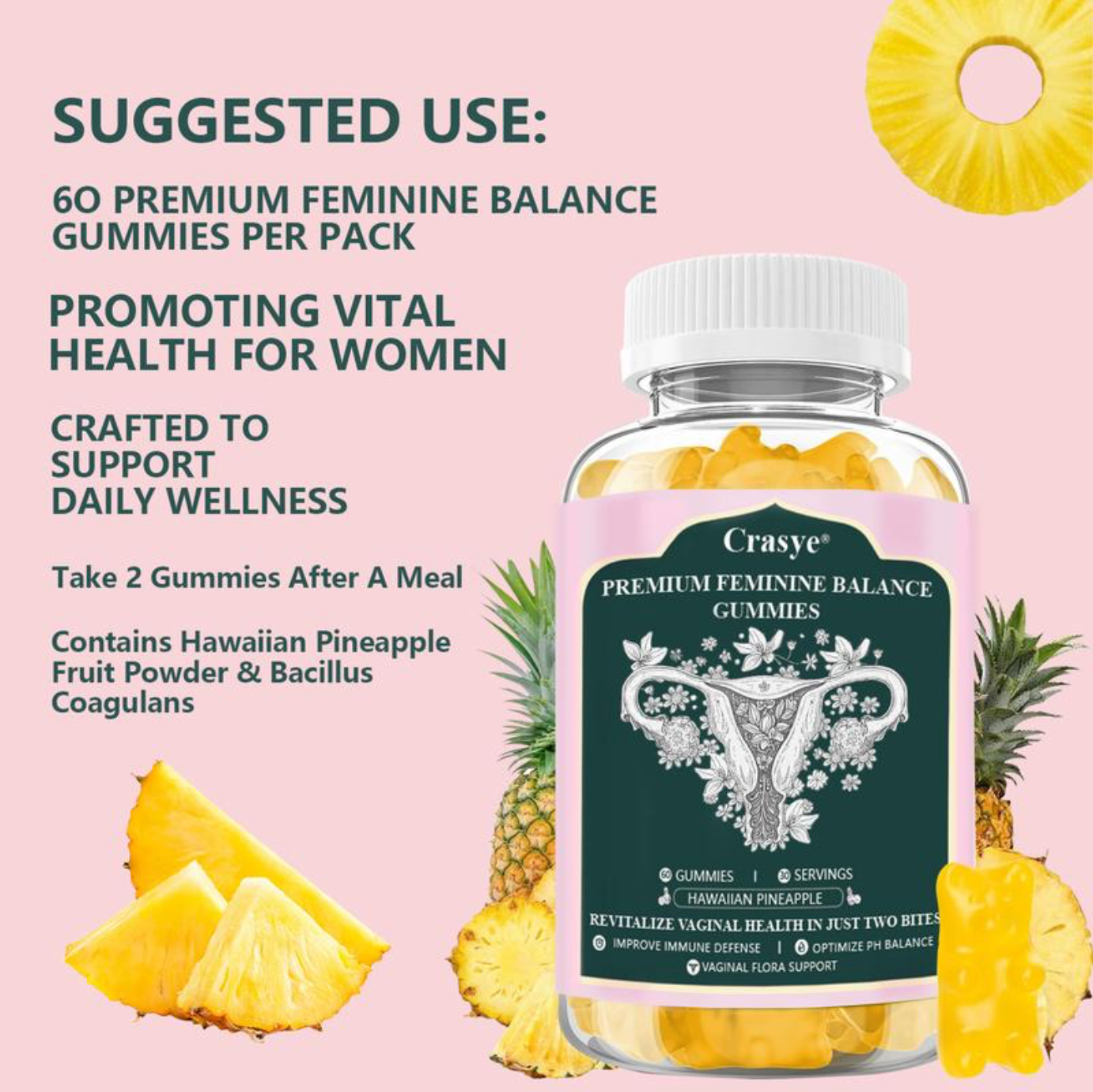 Premium Feminine Balance Gummies